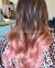 Brown Hair With Peach Tips
