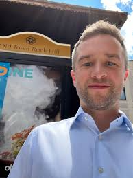 Today I'm in Rock Hill SC, signing a new client Because we met in person I  was able to: Look them in the eye when we negotiated terms Shake hands and  say “