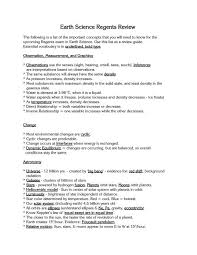 Algebra 1 regents practice test education! Earth Science Regents Review New York State Regents Earth