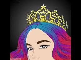 After ben's coronation in descendants, the villain kids mal, evie, carlos and jay settle in at being good while their villainous parents are still roaming the isle of the lost. Descendants 3 Coloring Pages Audrey Queen Of Mean