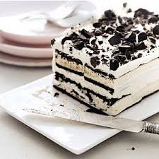 Easy Ice Cream Cake Recipe Recipe Desserts Easy Ice Cream Cake Ice Cream Sandwich Cake