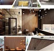 Panele akustyczne na sciane 200x60x2,2cm. Walnut JK ...
