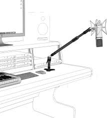 The ceiling microphone teamconnect ceiling 2 can be installed on ceilings with an optional ceiling mount bracket. Triad Orbit Installation Boom System Microphone Stand Package Sweetwater