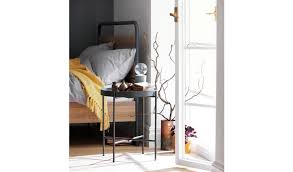 Also, a high gloss will give you a mirrored finish if that's what. Buy Habitat Metal Circular Bedside Table Dark Grey Bedside Tables Argos
