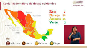 Ricardo cortés alcalá, director de promoción de la salud, indicó que el mapa de méxico se coloreará de la siguiente. Otro Estado Pasa A Verde En El Semaforo De Covid En Mexico Chiapas Se Une A Campeche Pero Seis Podrian Regresar A Rojo