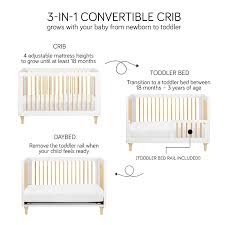 Transitioning toddler bed to full bed age. Buy Babyletto Lolly 3 In 1 Convertible Crib With Toddler Bed Conversion Kit In White Natural Greenguard Gold Certified Online In Turkey B00hazs3ti