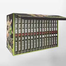 Amazon.com: STEEL BALL RUN Bunko version Comic 16 volumes complete set  (with makeup case) (Shueisha Bunko - Comic version) 文庫版 コミック  全16巻完結セット（化粧ケース入り） (集英社文庫―コミック版): 9784086189385: 荒木 飛呂彦, Hirohiko Araki,  JoJo's ...