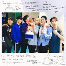 Bambam creates memes in order to be happy with his got7 group members. Mark Tuan Ig Got7 With Igot7 Got7 Spend Our Precious