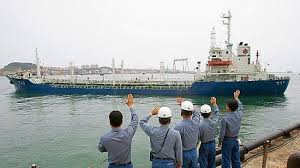 Image result for US Spy Satellites Catch Chinese Ships Illegally Selling Oil To North Korea