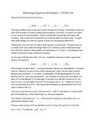 1 n2 + 3 h2 → 2 nh3. 49 Balancing Chemical Equations Worksheets With Answers