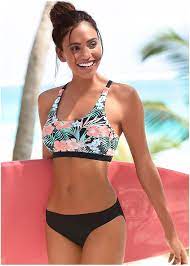Maui Tropical Sport Bikini Top Venus Sport Bikini Top Sport Bikinis Bikini Tops