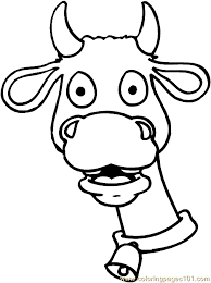 Cartoon cow coloring pages are a fun way for kids of all ages to develop creativity, focus, . Cow Funny Face Coloring Page For Kids Free Cow Printable Coloring Pages Online For Kids Coloringpages101 Com Coloring Pages For Kids