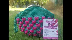 Tas rajut pesta motif mawar mini di tokopedia ∙ promo pengguna baru ∙ cicilan 0% ∙ kurir instan. Gambar Tas Rajut Motif Bunga Tulip Gambar Bunga