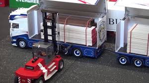 Rc Scania R730 Fmt Logistik With Trailer That Can Be Opened Automatically Canning Trailer Rc Trucks