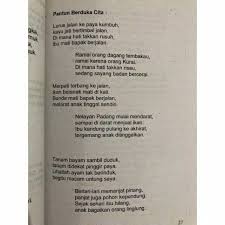 Semoga puisi sedih minang di bawah ini bisa membantu mengobati dan mengurangi rasa sedih di hati sahabat sahabat semua untuk saudara yang ada disana : Pantun Dan Syair Puisi Asli Anak Negeri Shopee Indonesia