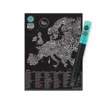 On top of that, you can choose from a variety of discounted gift cards, ranging from accessories to clothing to entertainment to restaurants to travel. Food Scratch Map Foods Of Europe Scratch Off Map Unique Foodie Scratch Poster Fun Map Decor