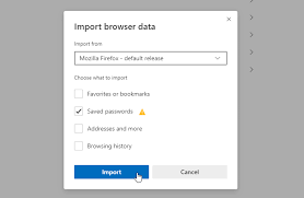 To learn how to import your bookmarks or favorites from or export them to another browser, select your browser. How To Import Or Export Saved Passwords From Microsoft Edge Easytuto
