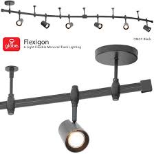 Tiella track lighting replacement parts. 100 Watt Flexible Track Light System Casual Track Lighting Kits Tiella 800ral5cwz Bronze