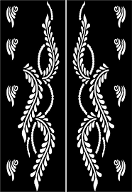 Click On My User Name For More Henna Stencils How To Apply A Template Of Designs Just Stick It On The Area Henna Tattoo Stencils Henna Stencils Sticker Art