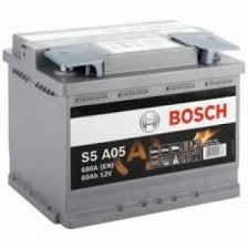 bosch car battery agm 60 ah 0092s5a050 car batteries