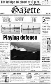 Stillwater Gazette April 10 2001 Still Water April 10 10 Things