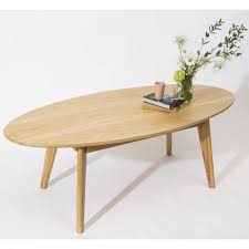 table basse design scandinave ovale skoll chene table basse ovale table basse table basse ovale bois
