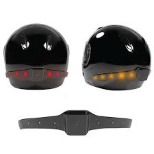 Wireless Motorcycle Motorbike Helmet Led Safety Light Brake Lights Turn Signal Indicators Helmet Motorbike Helmet Helmet Light