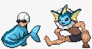 Electric Boogaloo 2 Those Two Can Swim So Good Vaporeon Eevee Pixel Art Pokemon 1026x504 Png Download Pngkit And black or white womens scoop neck tee.