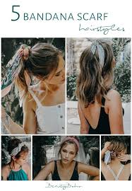 Bandana Scarf Hair Style Boho Chic Hair Short Hair Styles Hair Accessories Hair And Makeup By Hadasholl Hair Scarf Styles Hair Styles Boho Chic Hairstyles