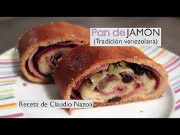 Pan De Jamon Tradicional Venezolano Receta De Claudio Nazoa La Cocina De Gisele Pan Con Jamon Receta Pan De Jamon Comida Navidena Venezolana
