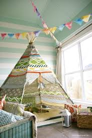 Making a teepee requires 4 sticks or poles of equal length, some twine, and some decent instructions that you can follow along with to help ensure that you're getting it right. No Sew Teepee Easy And Inexpensive Indoor Play Place Or Reading Nook
