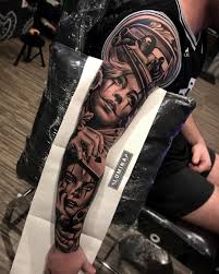 Black And Grey Realism Leg Sleeve Tattoo Black Grey Realism Arm Tattoo Realismtattoo Blackandgreytattoo Skingiants Tattooist Tattoolove Tattoo Sleeve Tattoos For Women Sleeve Tattoos Tattoos