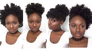4 Simple Back To School Hairstyles For Medium Natural Hair 4c Feyise Medium Hair Styles Short Natural Hair Styles Medium Natural Hair Styles