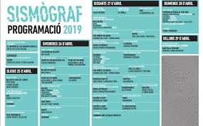 Sismògraf, el festival que detecta el moviment, és un festival de dansa que se celebra a olot durant el mes d'abril. Sismograf 2019 Festival De Dansa A Olot