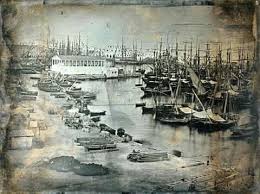 Port D Alger 1844 Mediterranean Art Abstract Artwork Art