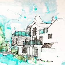 Back In Canterbury Sketch By Simoneridyard In Instagram Aquarell Art Painting Watercolor Watercolour Architecture Sketch Urban Sketching Sketch Painting