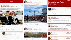 This app is available only on the app store for iphone and ipad. Parler Free Speech App Tops Charts In Wake Of Trump Defeat Bbc News