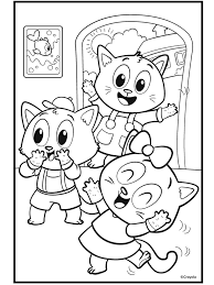 Set off fireworks to wish amer. Nursery Rhymes Three Little Kittens Crayola Com