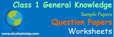 General knowledge questions help to arouse curiosity in kids as they love to learn new things.here are a set of gk questions for class 1 students to explore. Class 1 General Knowledge Worksheets Sample Papers Question Papers