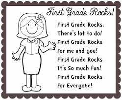 Enjoy Teaching English Back To School Poem First Grade Rocks Back To School Poem Poems About School First Grade Poems