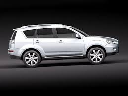 3d Model Mitsubishi Outlander 2011 Suv Mitsubishi Outlander 2011 By Squir Mitsubishi Outlander 2011 Mitsubishi Outlander Outlander 2011