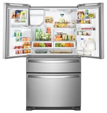 Lift the freezer door free from the lower hinge and cabinet and. Wrx735sdhz Whirlpool 36 Inch Wide French Door Refrigerator 25 Cu Ft Fingerprint Resistant Stainless Steel Manuel Joseph Appliance Center