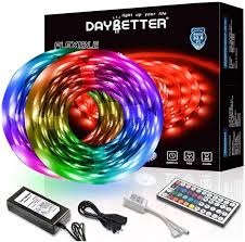 Red at full brightness, green just a little under half way, and no blue. Daybetter Led Lights Remote Control 32 8 Ft 10m 16 4 Ft 5m 20ft 24 6ft 30ft 40 Ft 45 50 Ft 60 65 6 Ft Rgb Diy Daybetter Led Strip Lights Instructions Manual Installation Reviews