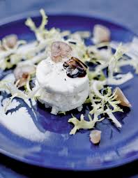 Chevre Frais Farci De Radis Noir Eclats De Marrons Glaces Pour 4 Personnes Recettes Elle Recette Alimentation Recette Chevre Chevre Frais