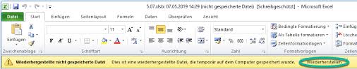 Check spelling or type a new query. Nicht Gespeicherte Excel Datei Wiederherstellen 2016 2013 2007 2003