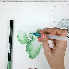 After modal verbs (will, can, must, have to, should, may, ought to) we use be + past participle. Watercolor Painting For Beginners With Brush Pens