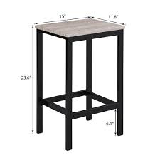Maybe you would like to learn more about one of these? Euroco 5 Piece Dining Set Wood And Metal Pub Table With 4 Bar Stools Beige Walmart Com Walmart Com