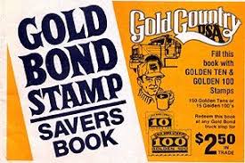 Gold Bond Stamps From Safeway Grocery Stores Vintage Advertisements Stamp Gold Bond