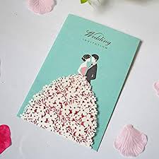 Ogni giorno nuovi contenuti freschi. 50 Pc Sposa Auguri Di Buon Anniversario Festa Di Nozze Il Giorno Di Groom Hollow Creativa Di Cerimonia Nuziale Scheda Fidanzamento Invito Di San Valentino Color Blue Green Amazon It Cancelleria E