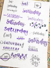 Maybe you would like to learn more about one of these? 20 Best Bullet Journal Saturday Font Ideas And Also For All Other Days Bullet Journal Lettering Ideas Bullet Journal Font Bullet Journal Writing